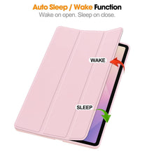 Load image into Gallery viewer, ProElite Cover for Samsung Galaxy Tab S11 11 inch case Cover, Soft Flexible Flip Case Cover for Samsung Galaxy Tab S11 11 inch with Pen Holder [Recoil Series] - Pink
