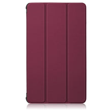 Load image into Gallery viewer, ProElite Smart Flip case Cover for Samsung Galaxy Tab S6 Lite 10.4 Inch 2022 SM-P610/P615 with S Pen Holder Also Supports S Pen Magnetic Attachment, Wine Red
