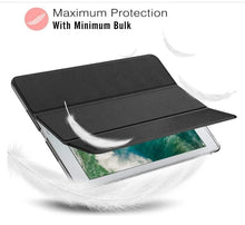 Load image into Gallery viewer, ProElite Smart Trifold Hard Back Flip Stand Case Cover for Apple iPad 9.7 inch 2018/2017 Air 1 Air 2 5th 6th Generation with Stylus Pen- Starry Night
