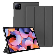 Load image into Gallery viewer, ProElite Smart Flip Case Cover for Xiaomi Mi Pad 6 11 inch, Translucent Back with Stylus Pen, Black
