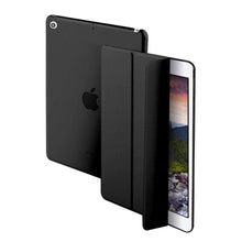 Load image into Gallery viewer, ProElite Smart Trifold Hard Back Flip Stand Case Cover for Apple iPad 9.7 inch 2018/2017 Air 1 Air 2 5th 6th Generation with Stylus Pen- Marble Purple
