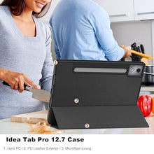 Load image into Gallery viewer, ProElite Cover for Lenovo Idea Tab Pro 12.7 inch 2025 case Cover, Soft Flexible Flip Case Cover for Lenovo Idea Tab Pro 12.7 inch 2025 [Recoil Series] - Hippy
