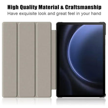 Load image into Gallery viewer, ProElite Cover for Samsung Galaxy Tab S9 FE/S10 FE 10.9 inch Cover Case, Smart Trifold Flip case cover for Samsung Galaxy Tab S10 FE/S9 FE 10.9 inch Support S Pen Magnetic attachment, Galaxy
