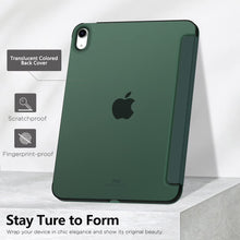 Load image into Gallery viewer, ProElite Cover for Apple iPad (A16) 11th/10th Generation (2025/2022) Cover Case, Transparent Smart case for iPad 11th/10th Gen 2025/2022 (Supports Auto Sleep Wake) with Stylus Pen, Dark Green
