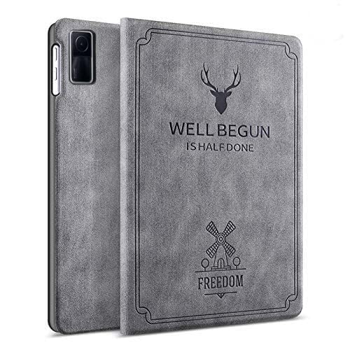 ProElite Case Cover for Redmi Pad SE 11 inch Case, Deer Flip case Cover for Redmi Pad SE 11 inch Tablet, Grey