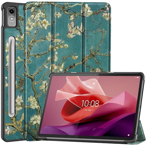 ProElite Cover for Lenovo Tab P12 12.7 inch Cover Case, Sleek Smart Flip Case Cover for Lenovo Tab P12 12.7 inch, Flowers