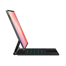 Load image into Gallery viewer, ProElite Magnetic Bluetooth TouchPad Keyboard case for Samsung Galaxy Tab S11 Ultra 14.6 inch Tablet, Floating Cantilever Design, Keyboard with Built-in Colourful Backlit, Black
