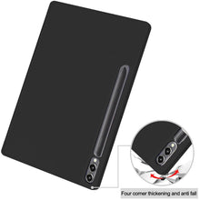 Load image into Gallery viewer, ProElite Cover for Galaxy Tab S9 FE Plus/S9 Plus/S10+ 12.4" Cover, Soft Flexible Flip Case Cover with S Pen Holder for Samsung Galaxy Tab S9/S9 Plus/S10+ 12.4 inch, [Recoil Series]- Marble Pink
