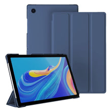 Load image into Gallery viewer, ProElite Cover for Samsung Galaxy Tab A9 8.7 inch Case Cover, Smart Flip Case Cover for Samsung Galaxy Tab A9 8.7 inch Translucent Back with Stylus Pen, Dark Blue
