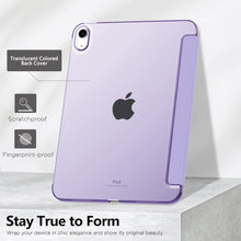 Load image into Gallery viewer, ProElite Cover for Apple iPad (A16) 11th/10th Generation (2025/2022) Cover Case, Transparent Smart case for iPad 11th/10th Gen 2025/2022 (Supports Auto Sleep Wake) with Stylus Pen, Purple

