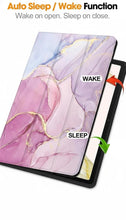 Load image into Gallery viewer, ProElite Cover for Samsung Galaxy Tab S11 Ultra 14.6 inch case Cover, Soft Flexible Flip Case Cover for Samsung Galaxy Tab S11 Ultra 14.6 inch with Pen Holder [Recoil Series] - Marble Pink

