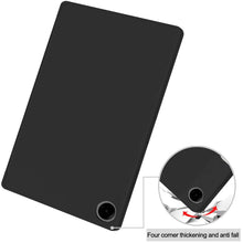 Load image into Gallery viewer, ProElite Cover for Samsung Galaxy Tab A9 8.7 inch case, Soft Flexible Flip Case Cover with S Pen Holder for Samsung Galaxy Tab A9 8.7 inch with Auto Sleep Wake [Recoil Series] - Black
