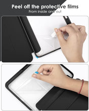 Load image into Gallery viewer, ProElite Case Cover for Poco Pad 12.1 inch Cover, Transparent Flip Case for Poco Pad 12.1 inch with Pen Holder, [Supports Auto Sleep Wake Function], Lavender
