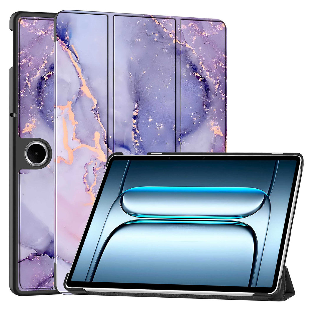 ProElite Case Cover for OnePlus Pad Lite 11 inch Case, Slim Trifold Flip case Cover for OnePlus Pad Lite 11 inch Case Tablet [Auto Sleep Wake Feature], Marble Purple