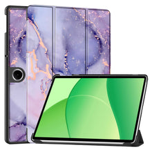 Load image into Gallery viewer, ProElite Case Cover for Oppo Pad SE 11 inch Case, Slim Trifold Flip case Cover for Oppo Pad SE 11 inch Case Tablet [Auto Sleep Wake Feature], Marble Purple
