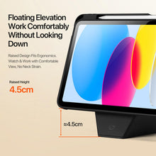 Load image into Gallery viewer, ProElite Versatile Tablet Stand case for Apple iPad A16 10th/11th Gen Case, Smart flip Case with Stable Stands with pencil holder for iPad A16 10th/11th Gen, Black
