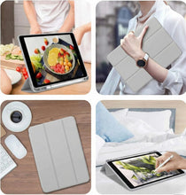 Load image into Gallery viewer, ProElite Cover for Oppo Pad 5 12.1 inch Case, Soft Flexible Flip Case Cover for Oppo Pad 5 12.1 inch Case with Pen Holder [Auto Sleep Wake Feature] [Recoil Series] - Grey
