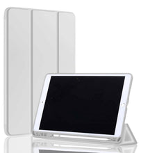 Load image into Gallery viewer, ProElite Cover for Apple iPad Air 3 10.5 inch Case Cover, Smart Flip Case cover for Apple iPad Air 3/Pro 10.5" with pencil holder and flexible back, Grey
