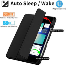 Load image into Gallery viewer, ProElite for Xiaomi Mi Pad 6 case Cover, Transaprent Flip Case for Xiaomi Mi Pad 6 11 inch with Pen Holder (Supports Auto Sleep Wake Function), Marble Green
