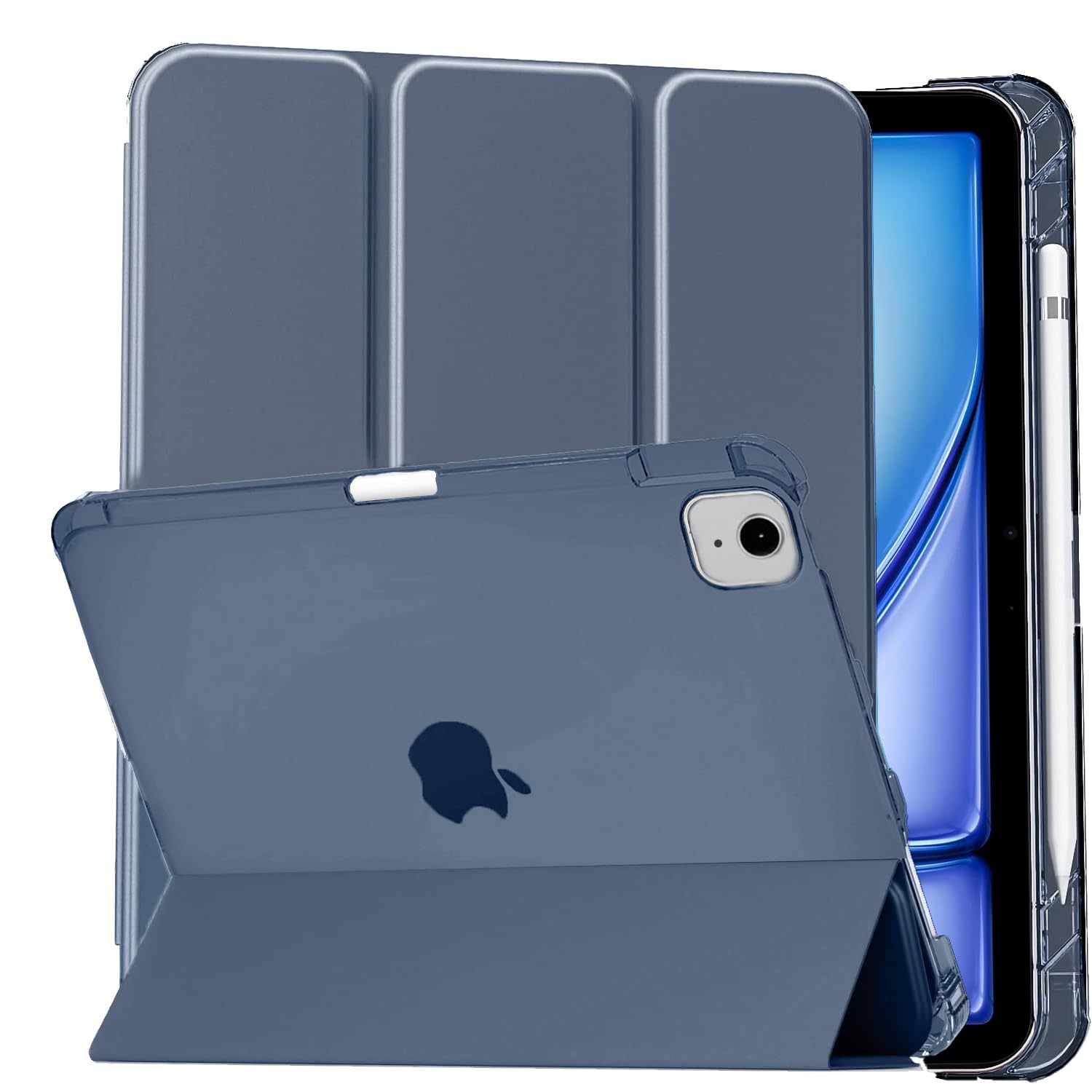 ProElite Cover for Apple iPad Air 11 inch M3/M2 2025/2024, Air 5th/4th Gen inch Case, Smart Flip Case for iPad Air 11 M2 Air 5th/4th Gen