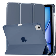Load image into Gallery viewer, ProElite Cover for Apple iPad Air 11 inch M3/M2 2025/2024, Air 5th/4th Gen 10.9 inch Case, Smart Flip Case for iPad Air 11 M2 &amp; Air 5th/4th Gen 10.9&quot; Translucent Back with Pencil Holder, Lavender
