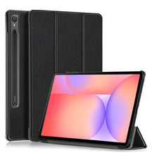 Load image into Gallery viewer, ProElite Cover for Samsung Galaxy Tab S10 Lite 10.9&quot;/ Tab S9 FE 10.9 inch/Tab S10 FE/Tab S9 11 inch Cover Case, Smart Trifold Flip case Cover with Support S Pen Magnetic Attachment, Black
