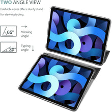Load image into Gallery viewer, ProElite Case for iPad Air 11 Inch M4/M3/M2 2026/2025/2024, Air 5th Gen 2022/iPad Air 4th Gen 2020 10.9 Inch, Slim Hard PC Translucent Back Shell Smart Cover Fit iPad Air 11 &amp; Air 10.9 Case,Grey
