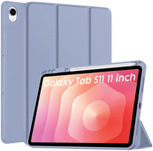 Load image into Gallery viewer, ProElite Cover for Samsung Galaxy Tab S11 11 inch case Cover, Soft Flexible Flip Case Cover for Samsung Galaxy Tab S11 11 inch with Pen Holder [Recoil Series] - Lavender
