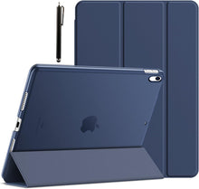 Load image into Gallery viewer, ProElite Cover for Apple iPad Air 3/Pro 10.5 inch case Cover, Smart Flip Case Cover for Apple iPad Air 3/Pro 10.5 inch with Stylus Pen, Dark Blue
