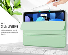 Load image into Gallery viewer, ProElite Case for iPad Air 11 Inch M4/M3/M2 2026/2025/2024, Air 5th Gen 2022/iPad Air 4th Gen 2020 10.9 Inch, Slim Hard PC Translucent Back Shell Smart Cover Fit iPad Air 11 M3/M2 &amp; Air 10.9 Case, Mint Green
