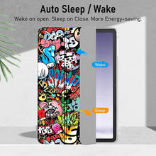 Load image into Gallery viewer, ProElite Cover for Samsung Galaxy Tab A11 Plus 11 inch Case Cover, Smart Flip Case Cover for Samsung Galaxy Tab A11+ 11" Translucent Back with Stylus Pen, Hippy
