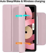 Load image into Gallery viewer, ProElite Smart Magnetic Case Cover for Apple iPad Air 13 inch M4/M3/M2 2026/2025/2024/iPad Pro 12.9 inch 2022/2021/2020 6th/5th Generation [Support Apple Pencil Charging], Pink
