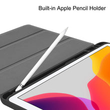 Load image into Gallery viewer, ProElite Cover for Apple iPad Air 3 10.5 inch Case Cover, Smart Flip Case Cover for Apple iPad Air 3/Pro 10.5" with Pencil Holder and Flexible Back, Marble Purple
