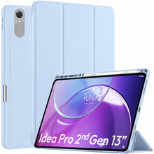 Load image into Gallery viewer, ProElite Cover for Lenovo Idea tab Pro 2nd Gen 13 inch 2026 case cover [with Pen Holder], Soft Flexible Flip Case Cover for Idea tab Pro 2nd Gen 13 inch 2026 [Recoil Series] - Light Blue
