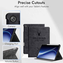 Load image into Gallery viewer, ProElite Case Cover for Oppo Pad 5 12.1 inch Case, Deer Flip case Cover for Oppo Pad 5 12.1 inch Case with Pen Holder [Auto Sleep Wake Feature], Wine Red

