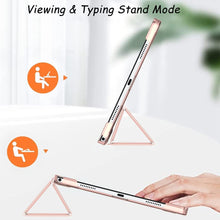 Load image into Gallery viewer, ProElite Case Cover for Realme Pad 2 11.5 inch Cover, Smart Flip Case Cover for Realme Pad 2 11.5 inch Translucent Back with Stylus Pen, Rose Gold

