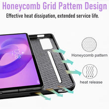 Load image into Gallery viewer, ProElite Cover for Lenovo Idea Tab Pro 12.7 inch 2025 Case Cover, Deer Smart Flip Case Cover for Lenovo Idea Tab Pro 12.7 inch Tablet with Pen Holder, Dark Blue
