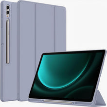 Load image into Gallery viewer, ProElite Cover for Galaxy Tab S9 FE Plus/S9 Plus/S10+ 12.4 inch Cover, Soft Flexible Flip Case Cover with S Pen Holder for Samsung Galaxy Tab S9 FE+/S9 Plus/S10+ 12.4 inch [Recoil Series]- Lavender

