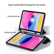 Load image into Gallery viewer, ProElite Case Cover for Apple iPad Air 13 M3/M2 2025/2024 &amp; Pro 12.9 inch Cover, Pencil Case for iPad Air 13 M3/M2 &amp; Pro 12.9 with Pencil Holder [Soft Flexible Case] Recoil Series - Lavender
