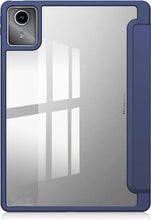 Load image into Gallery viewer, ProElite Cover for Motorola Pad 60 Neo 11 inch 2025, Smart Flip Case Cover for Motorola Pad 60 Neo 11 inch 2025 with Pen Holder, Dark Blue [Transparent Back]
