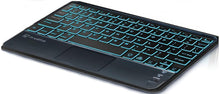 Load image into Gallery viewer, ProElite TouchPad Keyboard case for Microsoft Surface Pro 8/Pro 9/Pro 10/Pro 11/X, Magnetic Detachable Wireless Bluetooth TouchPad Keyboard (Built-in 7-Colors Backlit), Black
