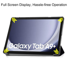 Load image into Gallery viewer, ProElite Cover for Galaxy Tab A9 Plus 11 inch Case Cover, Smart Trifold Flip case Cover for Samsung Galaxy Tab A9+ 11 inch, Hippy
