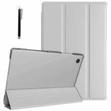 Load image into Gallery viewer, ProElite Cover for Samsung Galaxy Tab A11 8.7 inch/A9 8.7" Case Cover, Smart Flip Case Cover for Samsung Galaxy Tab A11/A9 8.7 inch Translucent Back with Stylus Pen, Grey
