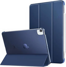 Load image into Gallery viewer, ProElite Case Cover for Apple iPad Air 13 2025/2024 M3/M2 Cover, Smart Flip Case for Apple iPad Air 13 inch M3/M2 with Pencil Holder, Translucent Back, Dark Blue
