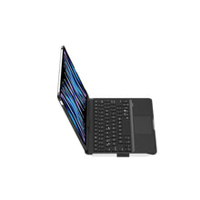 Load image into Gallery viewer, {Refurbished} ProElite 360 Degree Rotatable Wireless Bluetooth TouchPad Keyboard case Cover for Apple iPad Pro 11 inch 2024/2025 M4/M5 5th/6th Gen, Built-in 7-Colors Backlit, Black
