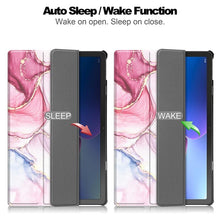 Load image into Gallery viewer, ProElite Case Cover for Xiaomi Redmi Pad 2 11 inch Case, Slim Trifold Flip case Cover for Xiaomi Redmi Pad 2 11 inch Tablet [Auto Sleep Wake Feature], Marble Pink
