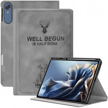 Load image into Gallery viewer, ProElite Case Cover for Motorola Pad 70 Pro 13 inch 2026, Deer Flip case Cover for Moto Pad 70 Pro 13 inch Case with Pen Holder [Auto Sleep Wake Feature], Grey
