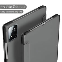 Load image into Gallery viewer, ProElite Cover for Xiaomi Mi Pad 8/8 Pro/Mi Pad 7/7 Pro 11.2 inch Cover, Flip Case Cover with Transparent Back &amp; Stylus Pen [Auto Sleep Wake Support], Marble Purple
