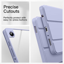 Load image into Gallery viewer, ProElite Cover for Samsung Galaxy Tab A9 Plus 11 inch Cover Case, Smart Flip Case Cover for Samsung Galaxy Tab A9+ 11 inch with S Pen Holder, Lavender [Transparent Back]
