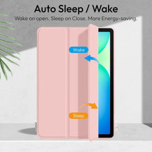 Load image into Gallery viewer, ProElite Cover for Galaxy Tab S9 FE Plus/S9 Plus/S10+ 12.4" Cover, Soft Flexible Flip Case Cover with S Pen Holder for Samsung Galaxy Tab S9/S9 Plus/S10+ 12.4 inch, [Recoil Series]- Pink
